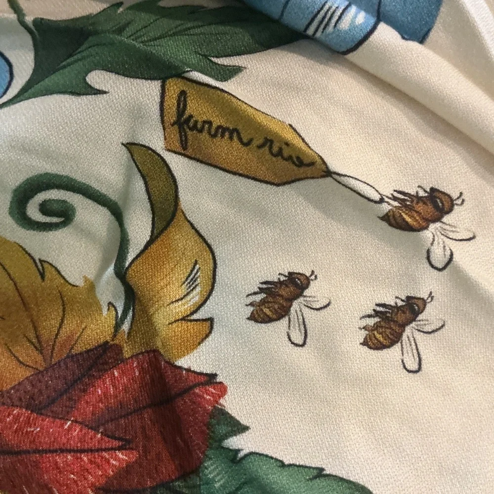 Farm Rio Trolocalzinho Scarf Print Maxi Dress – Size Large (G) | like New - Picture 5 of 11